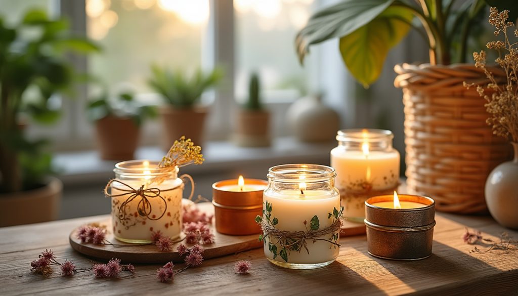 découvrez comment créer facilement vos propres bougies parfumées diy pour décorer et parfumer votre maison avec style. astuces, conseils et idées créatives pour une déco cosy et personnalisée !