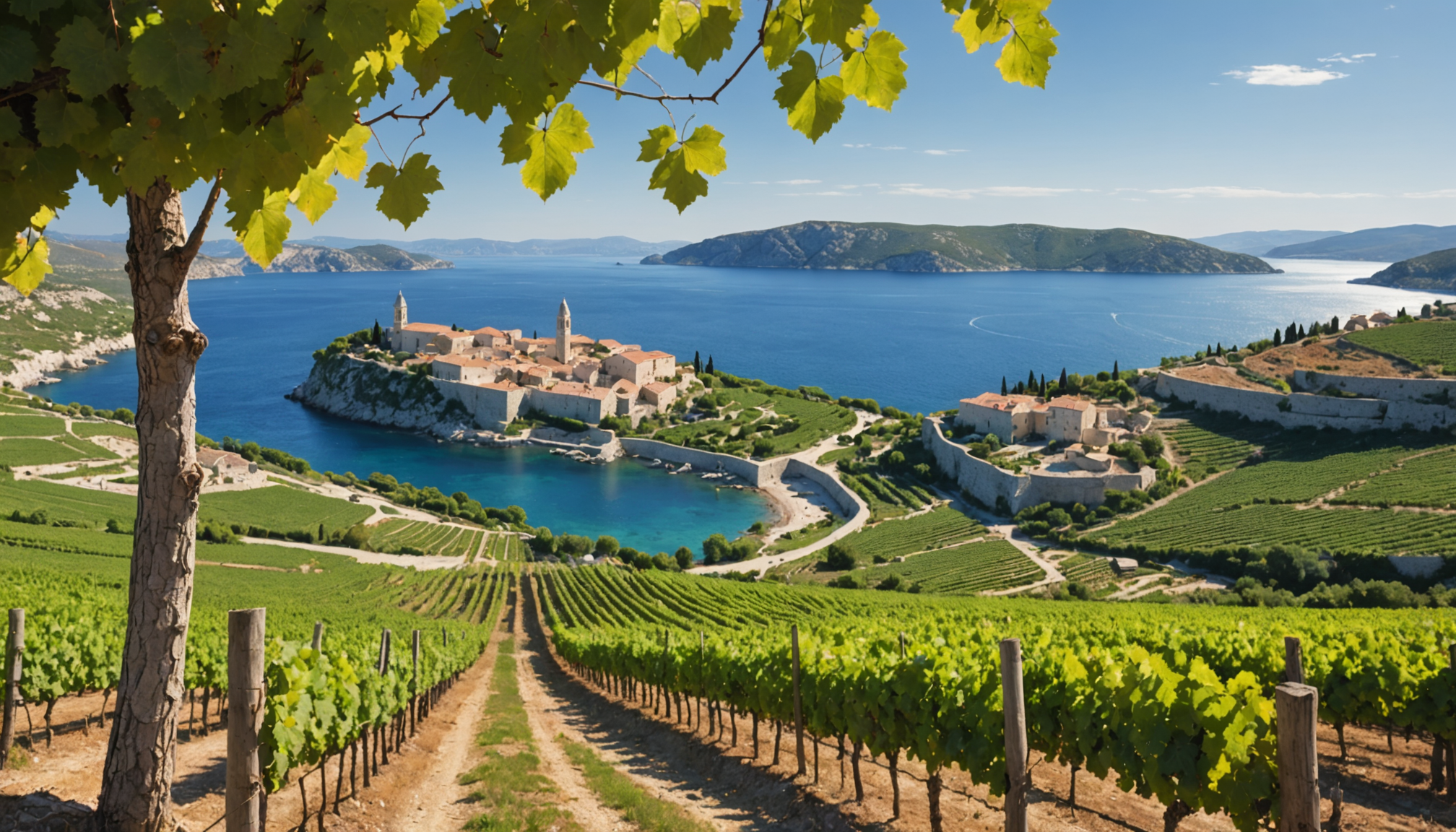 découvrez les vignobles maritimes de dalmatie : des cépages blancs uniques baignés de soleil et influencés par la brise marine, pour des vins frais et aromatiques typiques de la région.