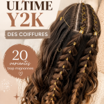 Collage de coiffures Y2K modernes