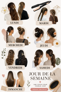 Un calendrier avec les jours de la semaine clairement marqués, illustrant l'idée de retrouver une date spécifique.