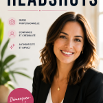 Photo de profil professionnelle avec un arrière-plan sobre