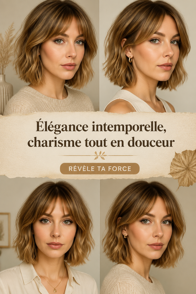 Femme s'habillant avec élégance intemporelle et sophistication.