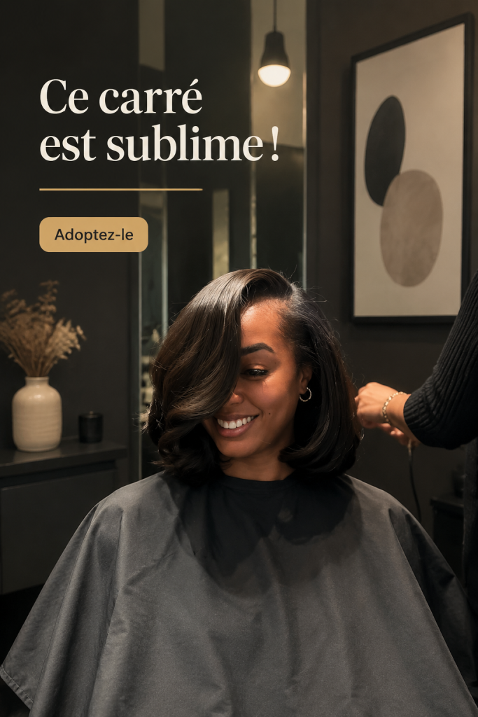 Femme portant un bob chic lors d'une belle journée d'été, alliant style et confort.