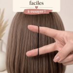 Femme avec une coiffure courte et élégante, parfaite pour un look au quotidien.