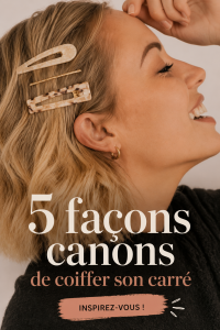 Coiffures tendance pour sublimer un carré avec des styles variés