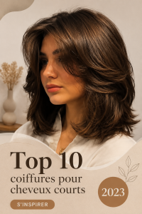 Tendances coiffure 2023 pour cheveux courts