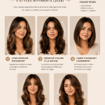 Coupes de cheveux flatteuses pour visages ronds