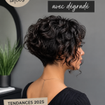 Coupes courtes et bouclées modernes pour 2025