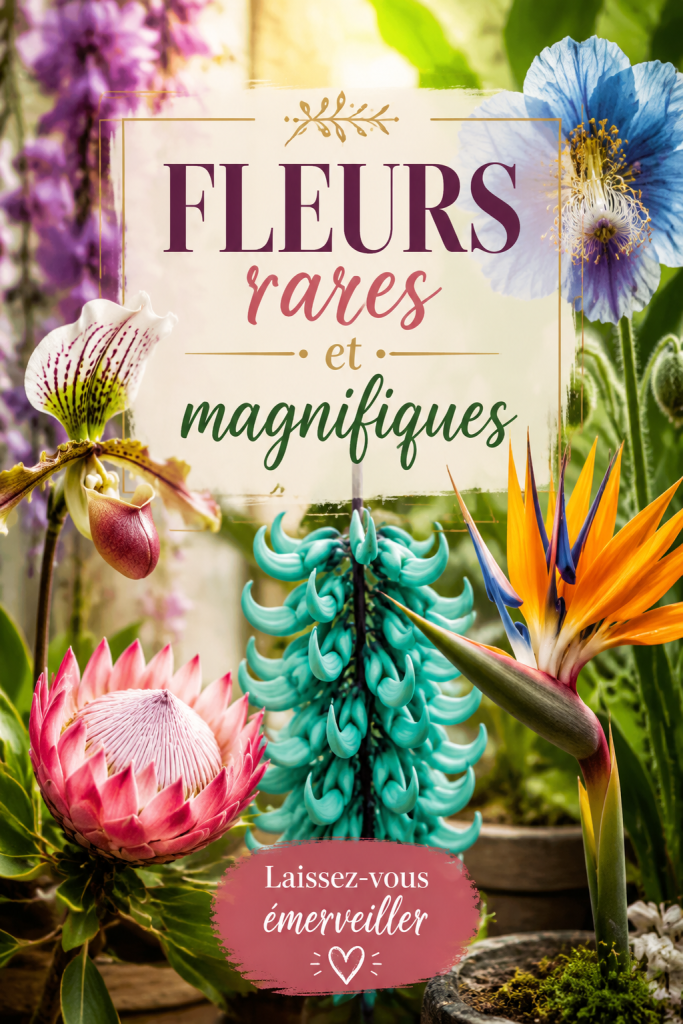 Bouquet de fleurs rares et magnifiques aux couleurs vibrantes dans un jardin