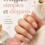 Image d'ongles simples et élégants avec une teinte nude.