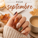 Manucure automnale : ongles en teintes chaudes pour septembre
