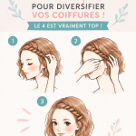 Collection de coiffures faciles à réaliser pour divers styles