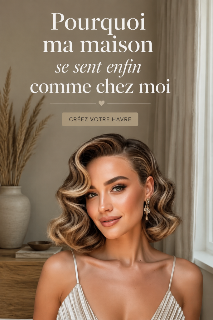 Intérieur d'une maison chaleureuse avec des touches de décoration personnelle