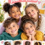 Une sélection de coiffures colorées et amusantes pour enfants