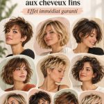 Coiffure moderne : bob effilé ajoutant du volume à des cheveux fins