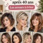 Coiffures élégantes pour femmes de plus de 40 ans, mettant en avant leur beauté